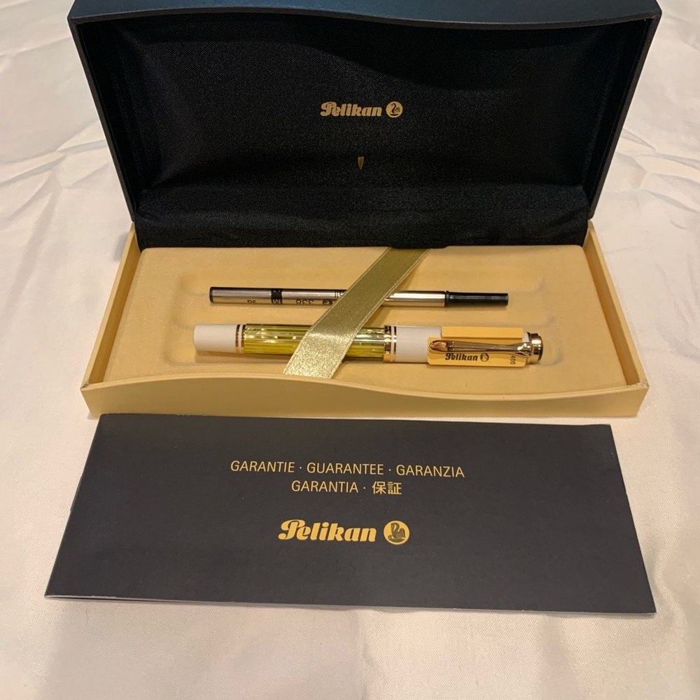 New Pelikan Honey Roller Ball with Gold